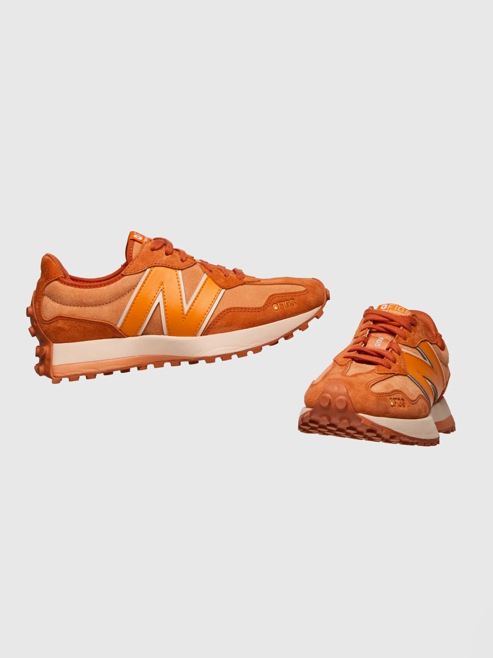 🍊 NEW BALANCE 327 x FIGS ORANGE CREAMSICLE 🍊